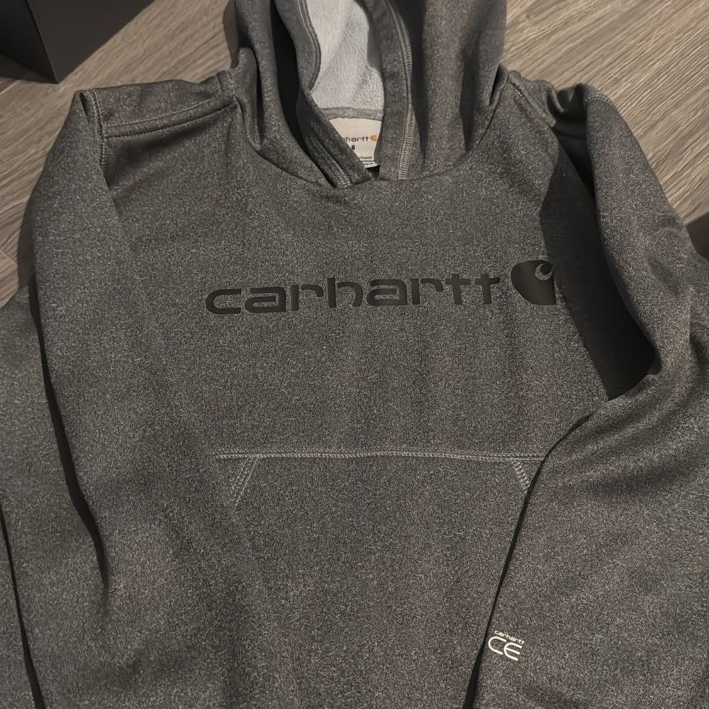 Carhartt Charcoal Pullover Hoodie